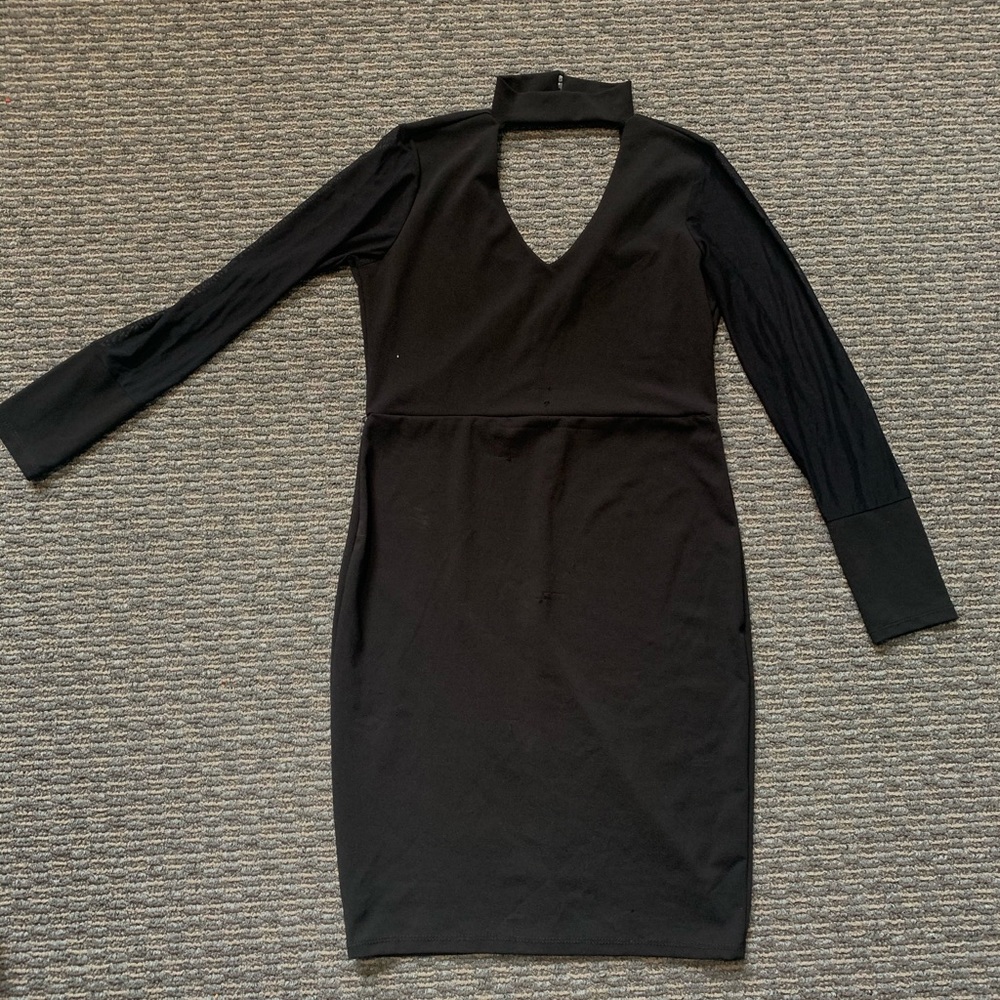 Body-con Choker Dress